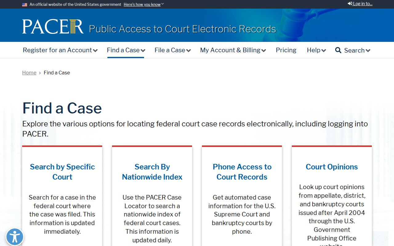 Zavala County federal warrant case-location search in PACER